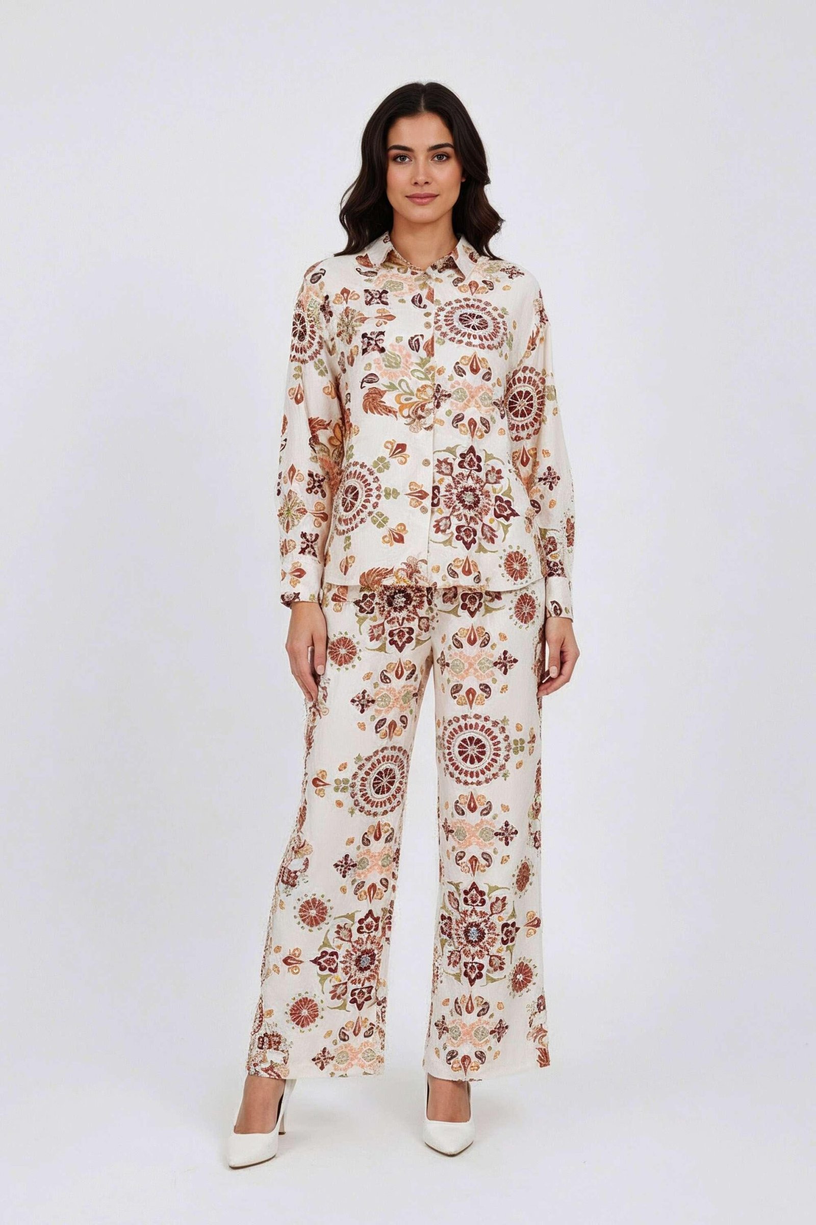 Co-ord Sets | Printed Cotton Co-ord Set